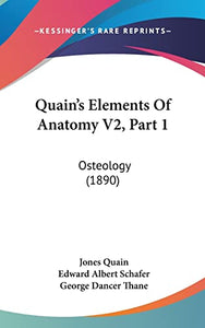 Quain's Elements Of Anatomy V2, Part 1 