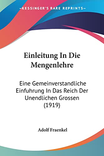Einleitung In Die Mengenlehre cover