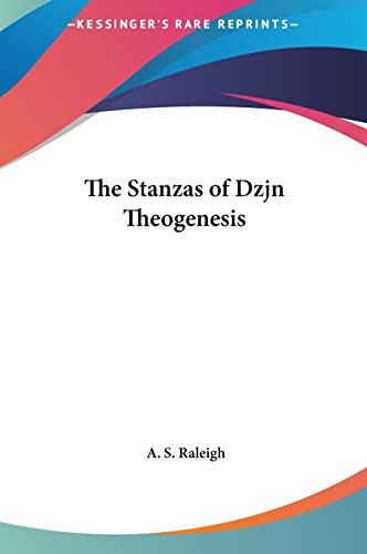 The Stanzas of Dzjn Theogenesis cover