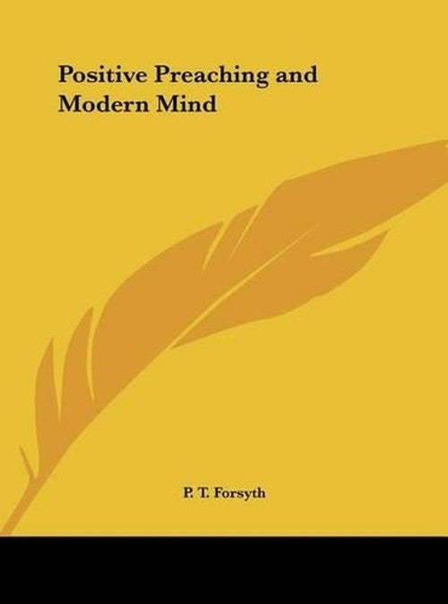 Positive Preaching and Modern Mind