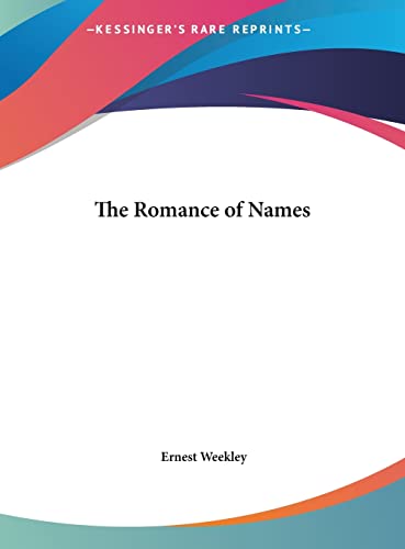 The Romance of Names cover