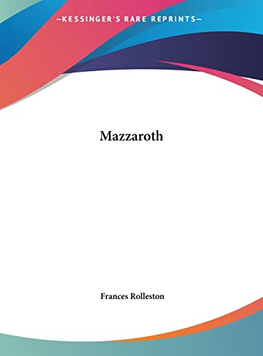 Mazzaroth cover