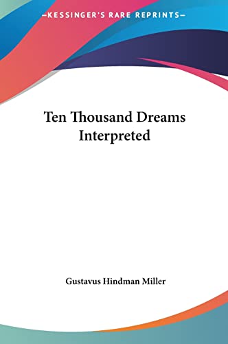 Ten Thousand Dreams Interpreted cover