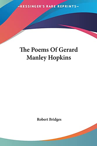 The Poems Of Gerard Manley Hopkins cover