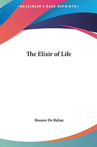 The Elixir of Life
