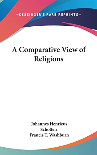 A Comparative View of Religions cover