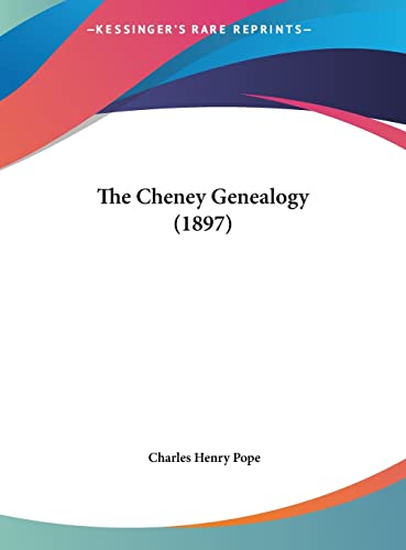 The Cheney Genealogy (1897)