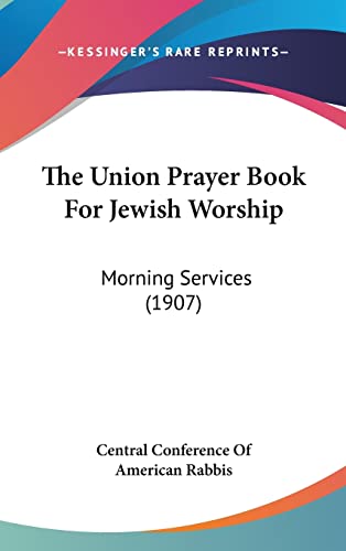 The Union Prayer Book For Jewish Worship cover