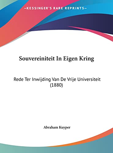 Souvereiniteit In Eigen Kring cover