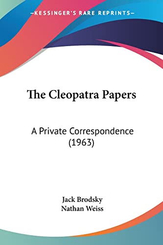 The Cleopatra Papers cover