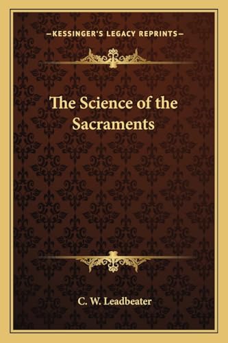 The Science of the Sacraments cover