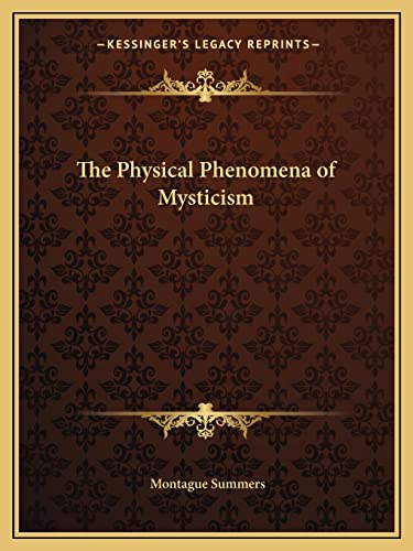 The Physical Phenomena of Mysticism cover