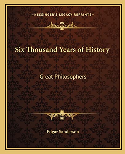 Six Thousand Years of History cover