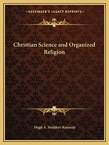 Christian Science and Organized Religion cover