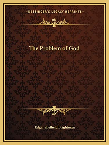 The Problem of God