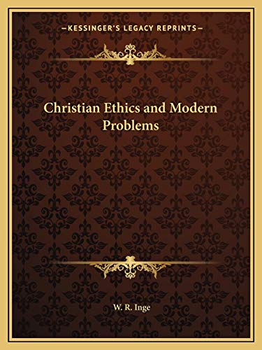 Christian Ethics and Modern Problems cover
