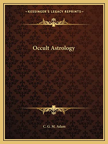 Occult Astrology