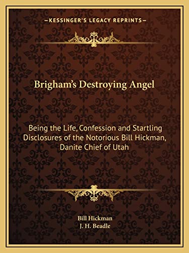 Brigham's Destroying Angel cover