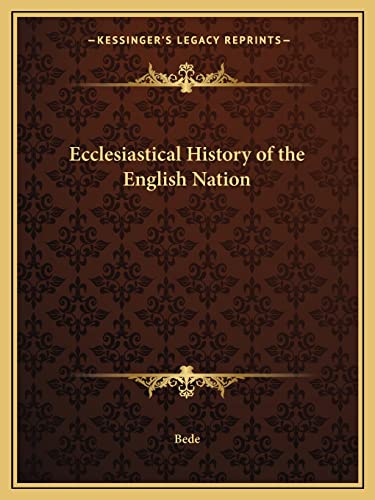 Ecclesiastical History of the English Nation cover
