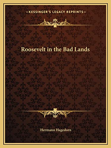 Roosevelt in the Bad Lands cover