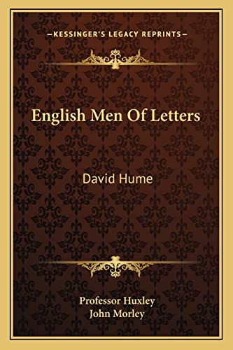 English Men Of Letters cover