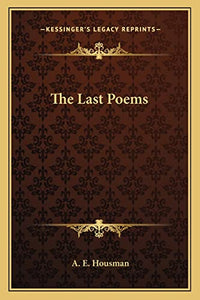 The Last Poems 
