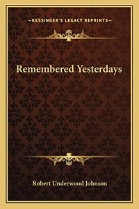 Remembered Yesterdays 
