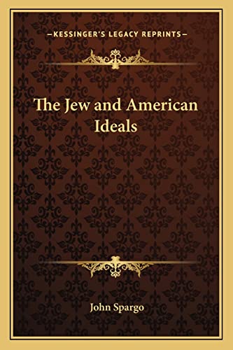 The Jew and American Ideals cover