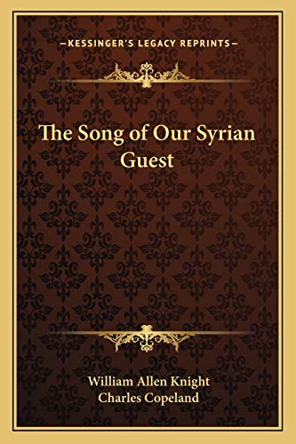 The Song of Our Syrian Guest cover