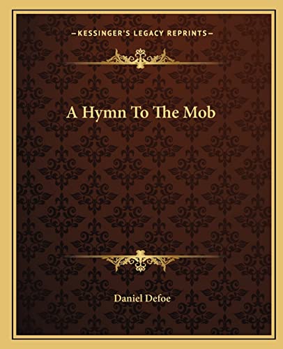 A Hymn To The Mob cover