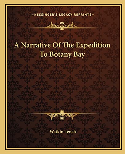 A Narrative Of The Expedition To Botany Bay cover
