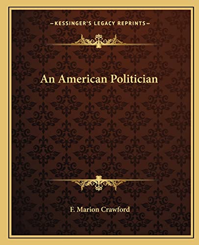 An American Politician cover