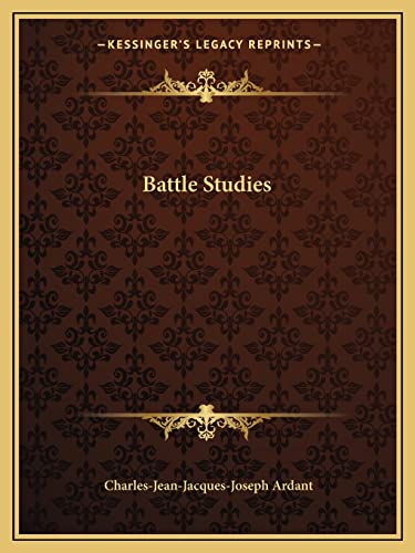 Battle Studies cover