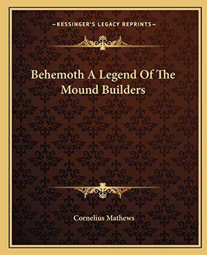 Behemoth A Legend Of The Mound Builders cover
