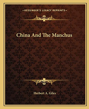 China And The Manchus