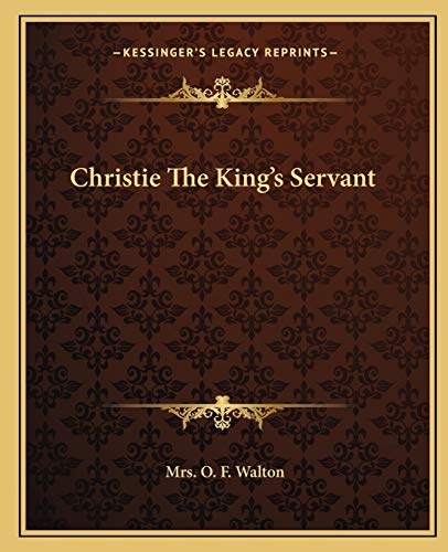 Christie The King's Servant cover