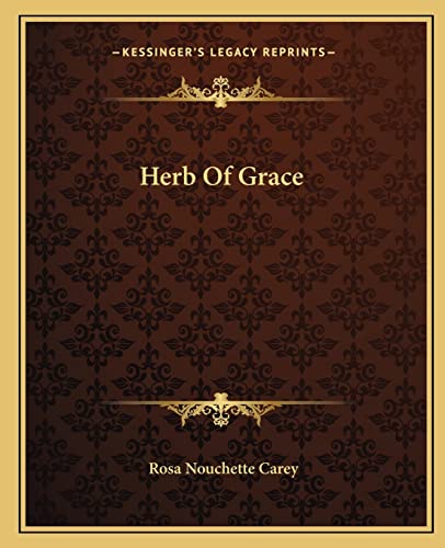 Herb Of Grace cover