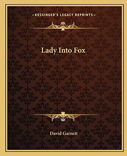 Lady Into Fox cover