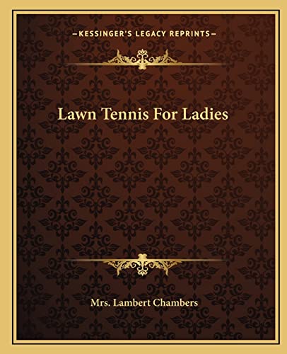 Lawn Tennis For Ladies cover
