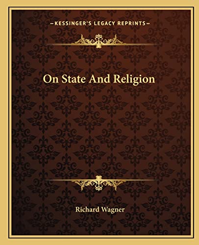 On State And Religion cover