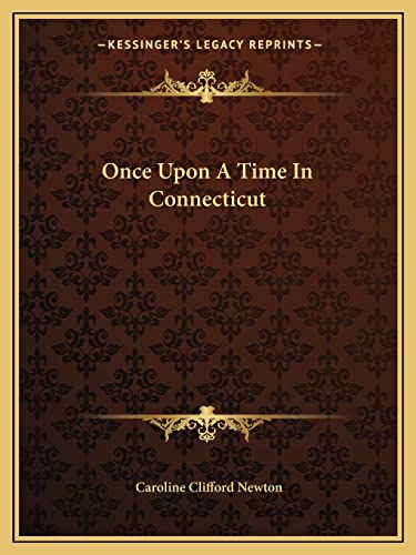 Once Upon A Time In Connecticut cover