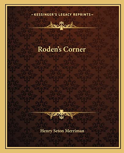 Roden's Corner cover