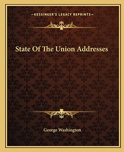 State Of The Union Addresses cover