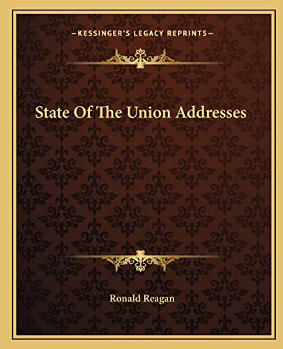 State Of The Union Addresses cover