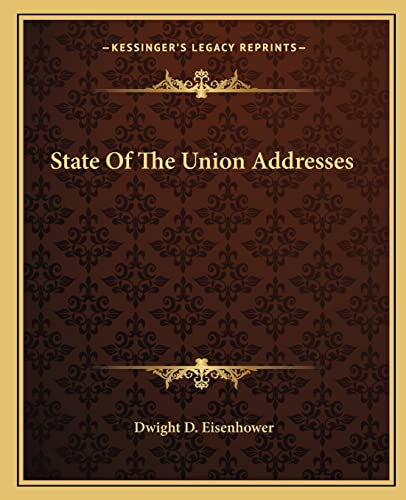 State Of The Union Addresses cover