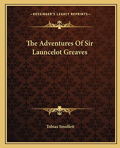 The Adventures Of Sir Launcelot Greaves cover