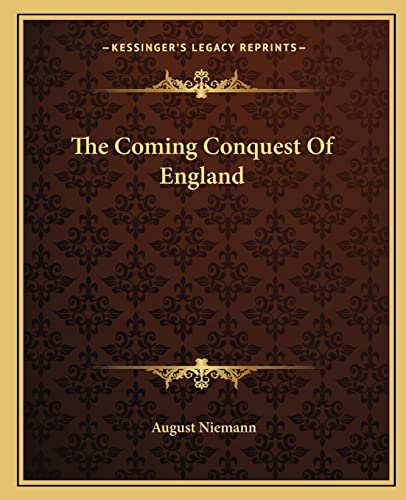The Coming Conquest Of England cover