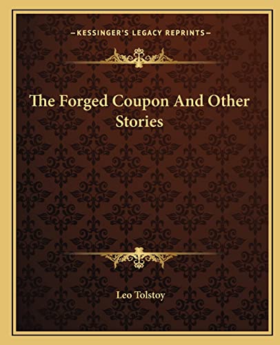 The Forged Coupon And Other Stories cover