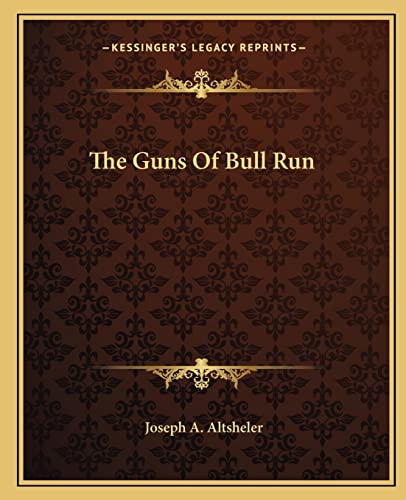 The Guns Of Bull Run cover