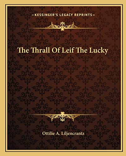 The Thrall Of Leif The Lucky cover